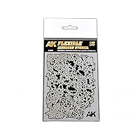 AK Interactive Weathering Flexible Airbrush Stencil 1/48 & 1/72 Scale Tool