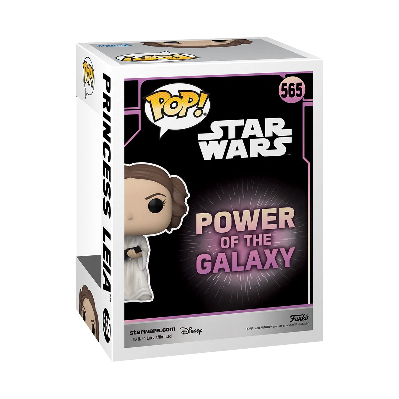 Funko Pop! Star Wars: Power of The Galaxy - Leia, Multicolor