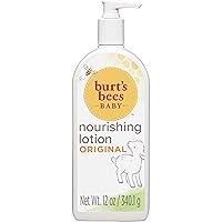 Baby Nourishing Lotion with Sunflower Seed Oil, Original Scent, Pediatrician Tested, 99.0% Natural Origin, 12 Ounces
