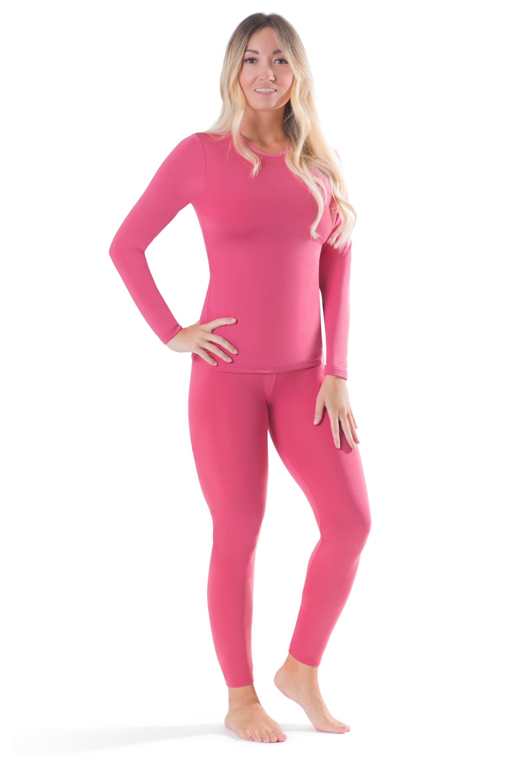 Buy Rocky Thermal Underwear for Women (Long Johns Thermals Set) Shirt &  Pants, Base Layer w/Leggings/Bottoms Ski/Extreme Cold
