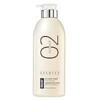 Biotop Professional 02 Eco Dandruff Shampoo - Dry Scalp Treatment & Hydrating Shampoo with Pro Vitamin B5, Zinc Pyrithione & Chamomile - Reduces Irritation and Prevents Future Dandruff (33.8oz)