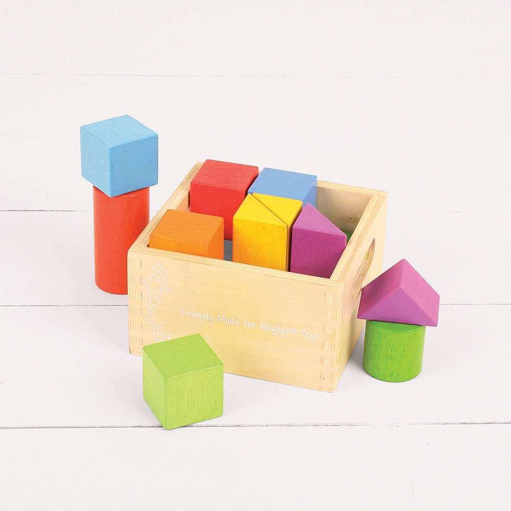 Bigjigs Toys First Building Blocks