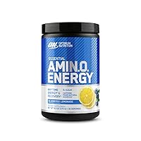 Optimum Nutrition Amino Energy Pre Workout with Amino Acids, 65 and 30 Servings - Orange Cooler and Blueberry Lemonade