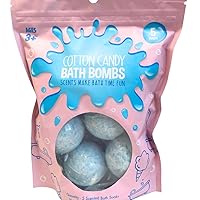 COTTON CANDY Bath Bombs Scents 1-Pack 5-Scented Bath Bombs