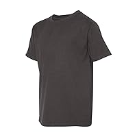 Hanes ComfortWash 100% Ring Spun Cotton Garment-Dyed T-Shirt L New Railroad Gry