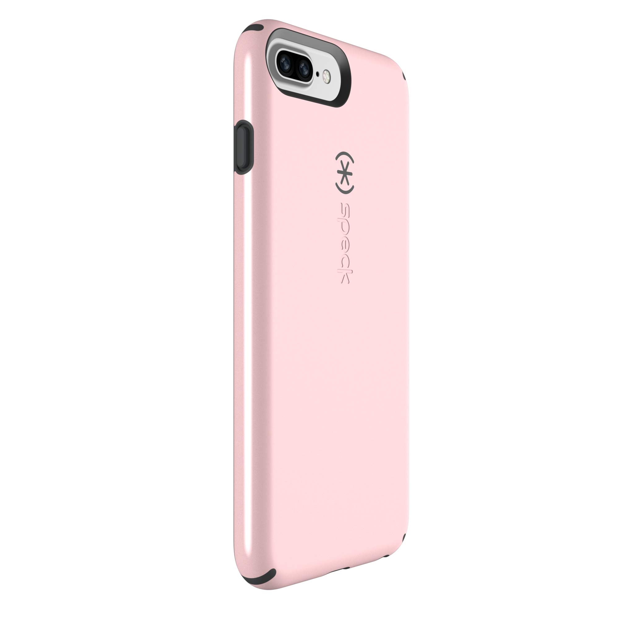 Speck Products CandyShell Cell Phone Case for iPhone 8 Plus/7 Plus/6S Plus - Quartz Pink/Slate Grey