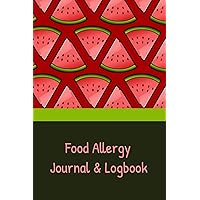 Allergy Logbook: Daily Food Allergy Symptom Tracker - 90 Pages - 45 Days - 6