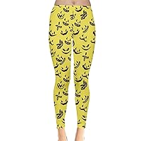 CowCow Womens Stretchy Tights Halloween Costume Spider Web Pattern Fashion Leggings, XS-5XL