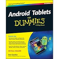 Android Tablets For Dummies Android Tablets For Dummies Paperback