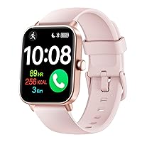 Smart Watch HD Large Display, Smart Watches for Women Men with Clear Bluetooth Calls, 24/7 Health Monitoring, Fitness Tracking, Waterproof Fitness Tracker Watch for Android iOS