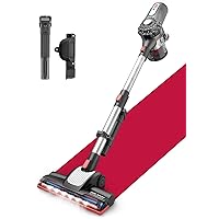 Roomie Tec Dylon Cordless Stick Vacuum Cleaner, Self-Standing, Up to 25min, Advanced Filtration System