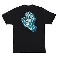 SANTA CRUZ Skateboards Shirt Screaming Foam Hand Black