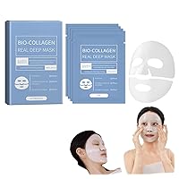 Sungboon Collagen Mask,collagen face mask,bio collagen face mask overnight,korean collagen face mask,sungboon deep collagen anti wrinkle lifting mask (1box/4pcs)