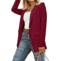 CRAZY GRID Women Business Casual Blazer with Lined Professional Work Suit Jacket with Pockets