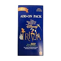 Wonderful World of Disney Trivia Game Add-On Pack; 800 New Questions
