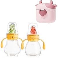 NCVI Baby Fruit Food Feeder and Formula Dispenser On The Go