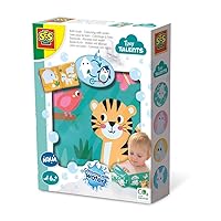 SES Creative 13056 Bath Book-Colouring with Water, Multi, One Size