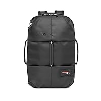 HyperX Knight Gaming Backpack for Laptops Large Storage Durable Travel Ready Black