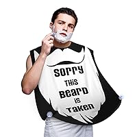 Funny Beard Shaving Bib Hair Catcher Apron For Men Sorry This Beard Is Taken
