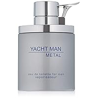 Puige Yacht Man Metal Eau De Toilette Spray, 3.4 Ounce