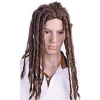 SATINIOR 6 Pieces Unisex Dreadlock Bands Tubes Elastic Braids Cap Long Hair Dreads Head Wrap Soft Bonnet Tube Headbands for Men Women (Cute Color)
