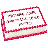 Create your own custom image, logo or photo, 1/4 sheet (10.5