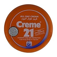 Creme 21 - all Day Cream - with Pro Vitamin B5 - Intensive Skin Care and Protection 150milliliter
