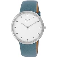 Boccia Womens Analogue Quartz Watch with Leather Strap 3309-07