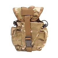 Molle Compatible 1 Quart Canteen/Utility Pouch, One Size, Multicam