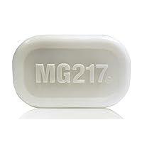 MG217 Psoriasis Dead Sea Exfoliating Bar Soap - Dead Sea Salt, Mud, Aloe Vera, Vitamin E & Rose Geranium Oil for Psoriasis Skincare, 3.2oz