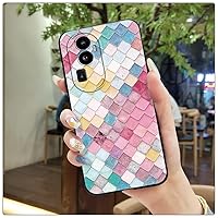 Lulumi-Phone Case for Oppo Reno10 Pro, Soft case TPU Silicone Protective Shockproof Back Cover Durable Cartoon Full wrap Waterproof Cover Cute Fashion Design Anti-Knock Anti-dust