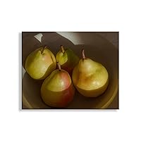 Still Life Fruit Picture with Pear