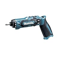 Makita DF012DZ Cordless Screwdriver (7.2 V, Without Battery, Max. Torque 8.0 Nm, 2-Speed Gearbox, 21-Speed Torque Adjustment