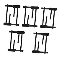 Happyyami 2 Pairs Barbell Ankle Buckle Nylon Ankle Strap Leg Extension Machine Ware Reusable Ankle Strap Ankle