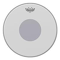 Controlled Sound Coated Drum Head with Reverse Black Dot - 14 Inch