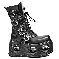 New Rock Newrock Boots Style M.373 S2 Spring Black Unisex