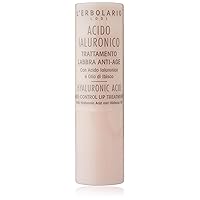 L'Erbolario Hyaluronic Acid Age Control Lip Treatment - Multi-Action Treatment - Moisturizes Your Lips - Appear Delightfully Firm With Defined Contours - 99% Of Natural Origin Ingredients - 0.15 Oz