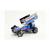 Winged Sprint Car #15 Donny Schatz World of Outlaws (2023) 1/18 Diecast Model Car by Acme A1823004