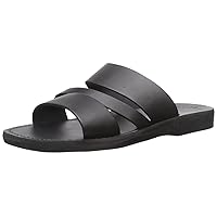 Boaz - Leather Wide Strap Sandal - Mens Sandals
