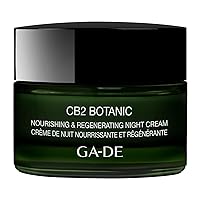 CB2 Botanic Nourishing and Regenerating Night Cream - Fast Absorbing Moisturizer - with Niacinamide and Fruit Mix for Skin Elasticity - 1.7 oz
