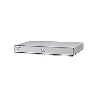 Cisco C1111-4P Integrated Services Router with 4-Gigabit Ethernet (GbE) Dual Ports, GE WAN Ethernet Router, 1-Year Limited Hardware Warranty (C1111-4P)