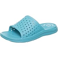 totes Kid's Everywear Ara Slide Sandal: Boy's and Girl's Vented Lightweight and Springy Design, All-Day comfort with a Flexible Waterproof Footbed, Durable Scuff Resistants, Perfect for the Summer