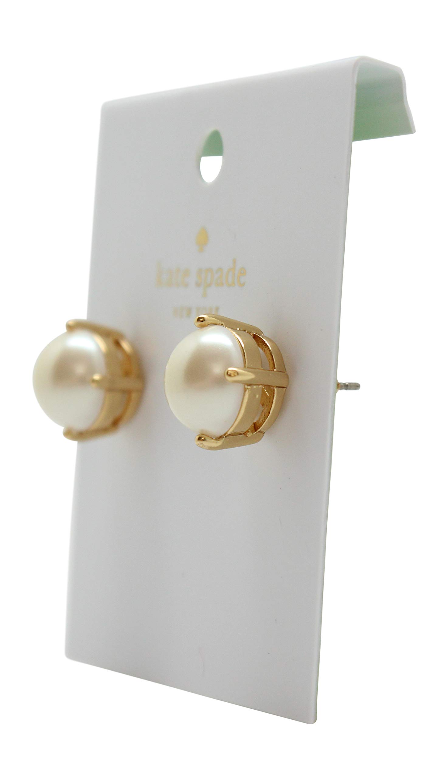 Kate Spade New York Pearl Gumdrop Stud Earrings (Cream)
