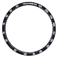 Bezel Insert Compatible with 43MM TAG HEUER Carrera Calibre 16 CV2A10 CV2A81 Day Date Chrono