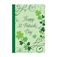Designer Greetings St. Patrick’s Day Packaged Cards, Festive Foil Shamrock Design (8 Cards with White Envelopes) (030-01805-000)