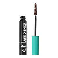 e.l.f. Lash XTNDR Mascara, Made With Tubing Technology For The Look Of Lash Extensions, Clump & Flake Free, Vegan & Cruelty-Free, Deep Brown