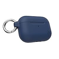 Speck Products Presidio W/Soft Touch for Airpods Pro 2nd/1st Generation Case, Coastal Blue/Bright Silver