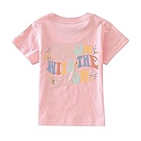 Girls Dresses Top Girls Short Sleeve Letter Print Shirt Mama's Funny T Shirt Trendy Fashion Shirt Toddler Under Shirts