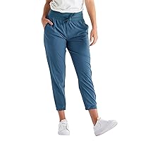 Free Fly Women's Breeze Cropped Pant - UPF 50+ Sun Protection, Moisture-Wicking, Breathable Lightweight Outdoor Pants