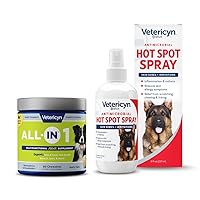 Vetericyn All-in 1 Multifunctional Dog Supplement and Vetericyn Plus Hot Spot Spray